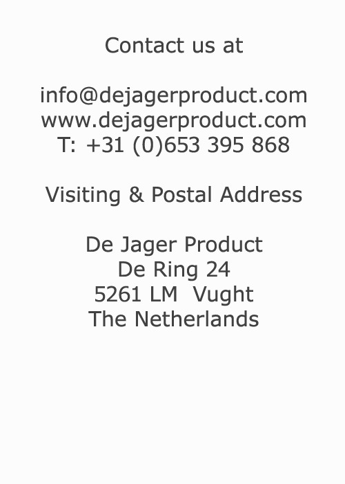 Contact De Jager Product 